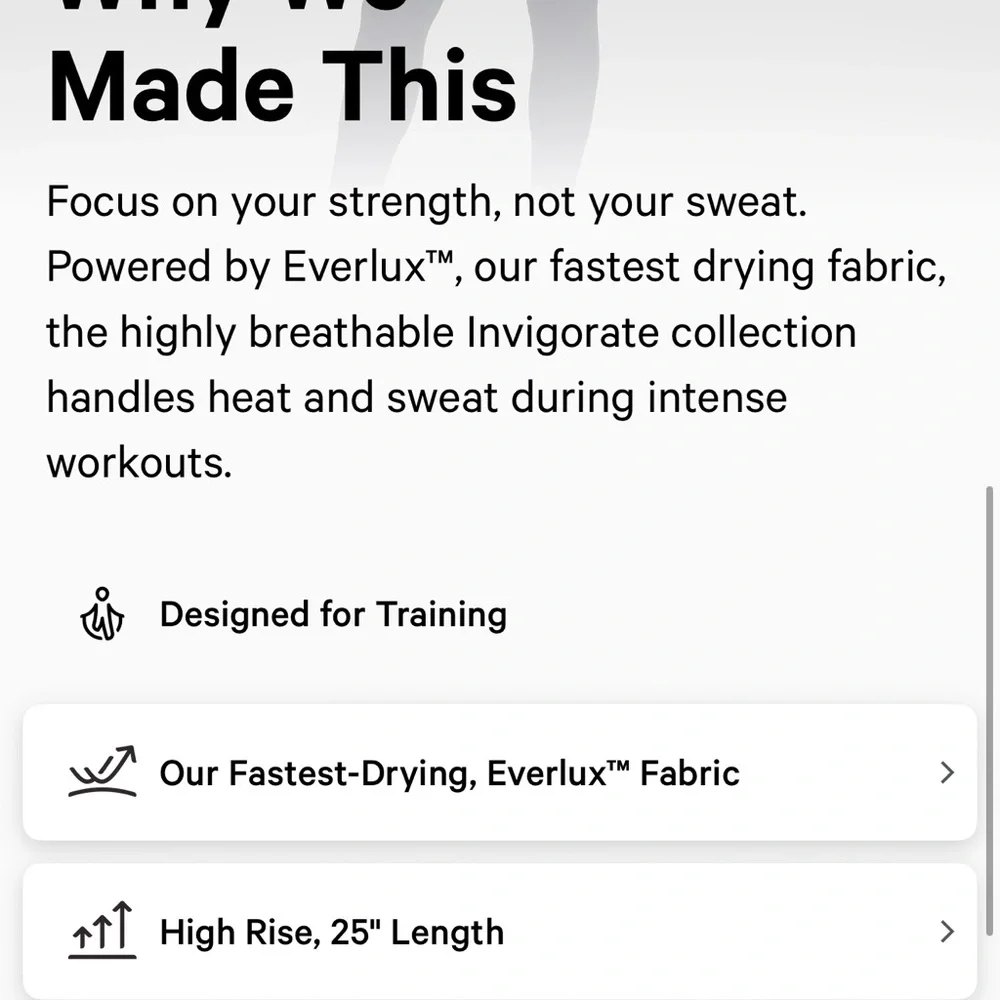 Lululemon Invigorate High-Rise Tight 25" - Picture 6 of 12